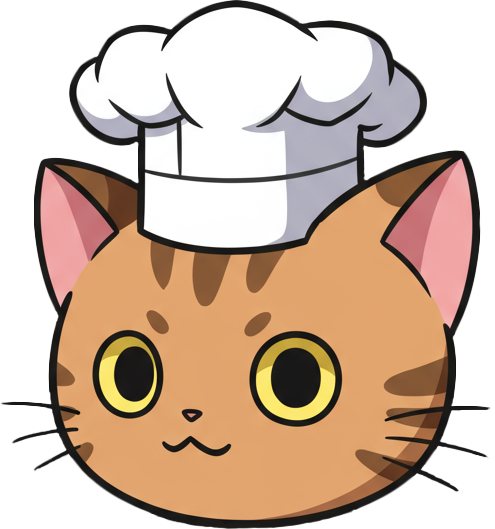 Chef Cat Character